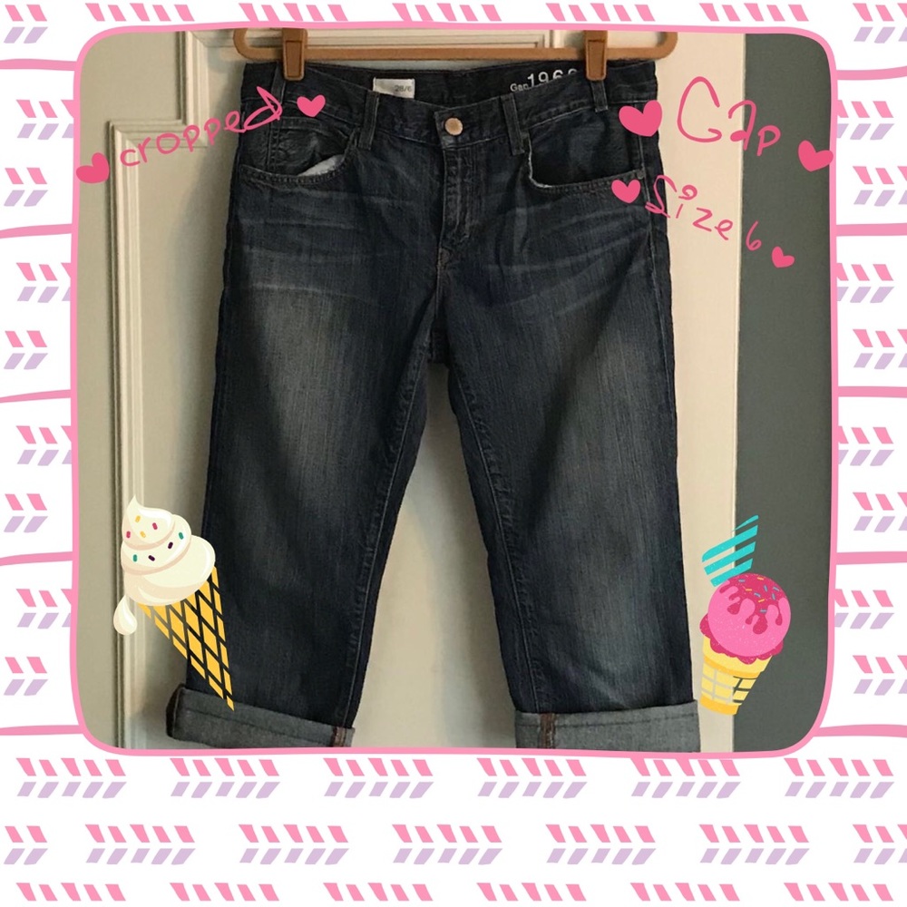 GAP cropped jeans 1969